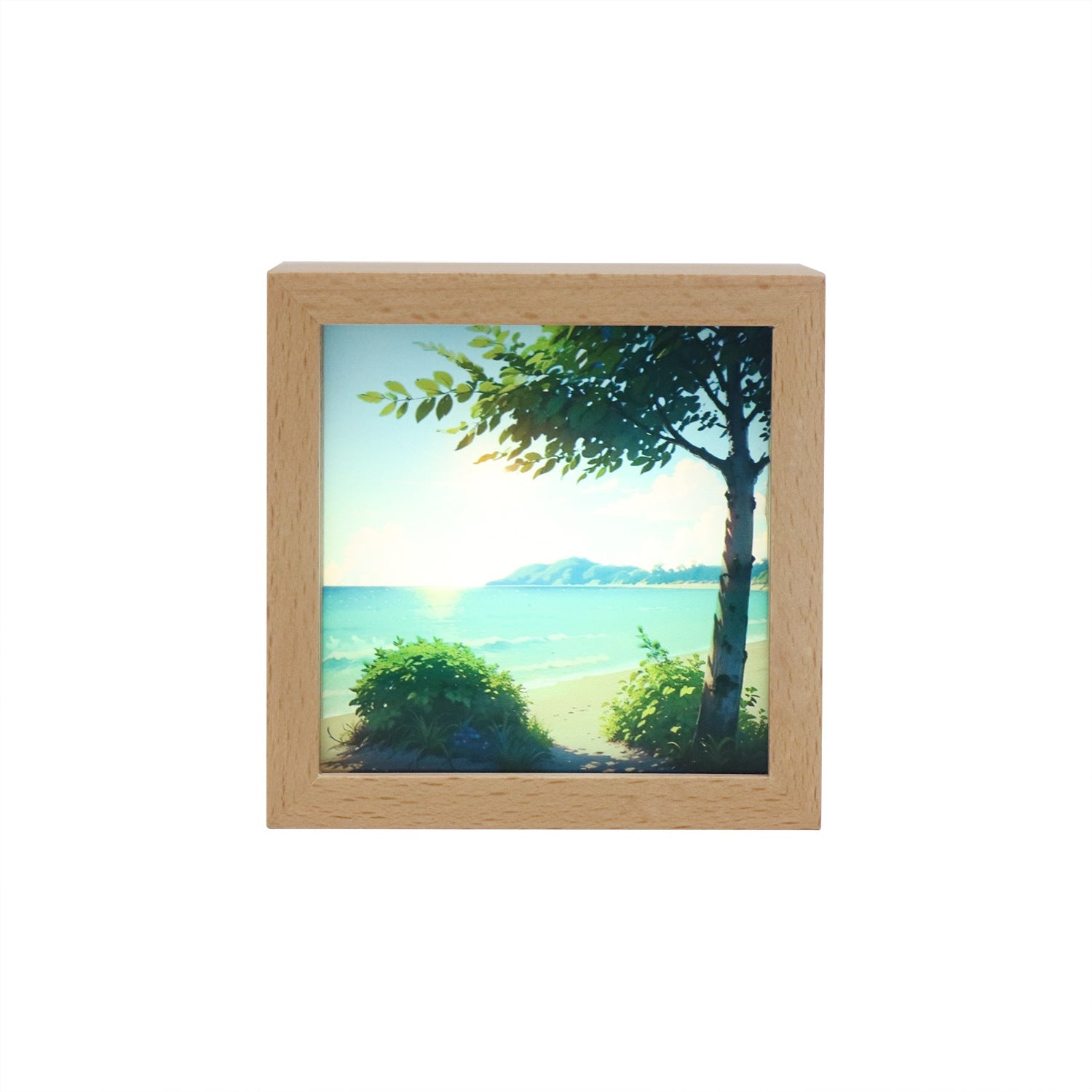 USB charging smart pat light LED music light box touch dimming ambient light bedside night light ornament gift