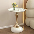 New arrivalclassy sofa side tableaccessible luxuryclassy iron small round table bedroom bedside table for homemovable coffee table