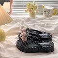 Thick soleoutwear new product cartoon mige mouse flip-flops women's summernew arrivalcute heightening flip-flops beach sandals