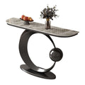American rock slab entrance console table, light luxury entrance table, new chinoiserie chinoiserie entrance, living room entrance partition cabinet