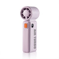 Purple violent fan + digital display + stepless speed change 100