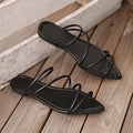 summer new arrival: plus-size women's flat slippers for cross-border e-commerce. available in sizes 36-43. wholesale options available. dropshipping to  and