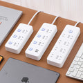Multifunctional usb socket panel multi-hole with wire for home power strip power strip wiring board power strip converter sub-control