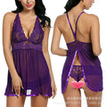 European and american new women's lingerie set - export v-neck camisole lace uniform temptation nightclub sexy sleepwear