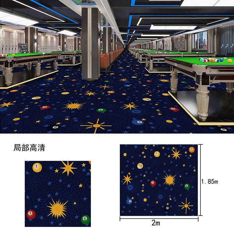 New chinoiserie hotel banquet hall carpet nylon 800g thickened fire retardant 4m large sheets whole patchwork commercial