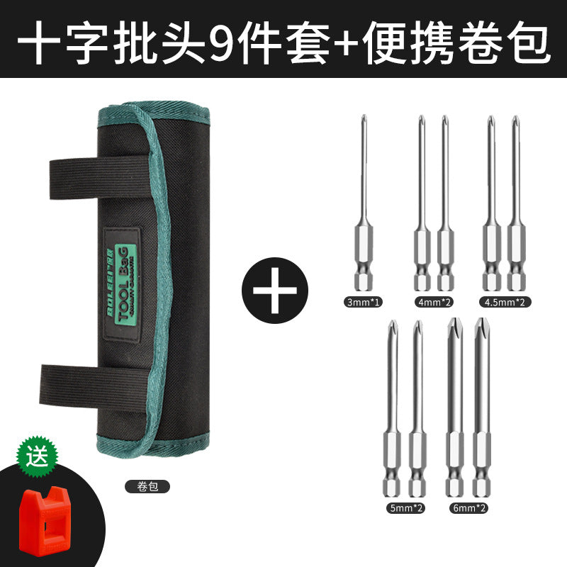 Roller Tool Bag Batch Electrician Small Portable Wear-resistant Fanny Pack Wear-resistant Storage Bag Multifunctional Portable Roll Bag