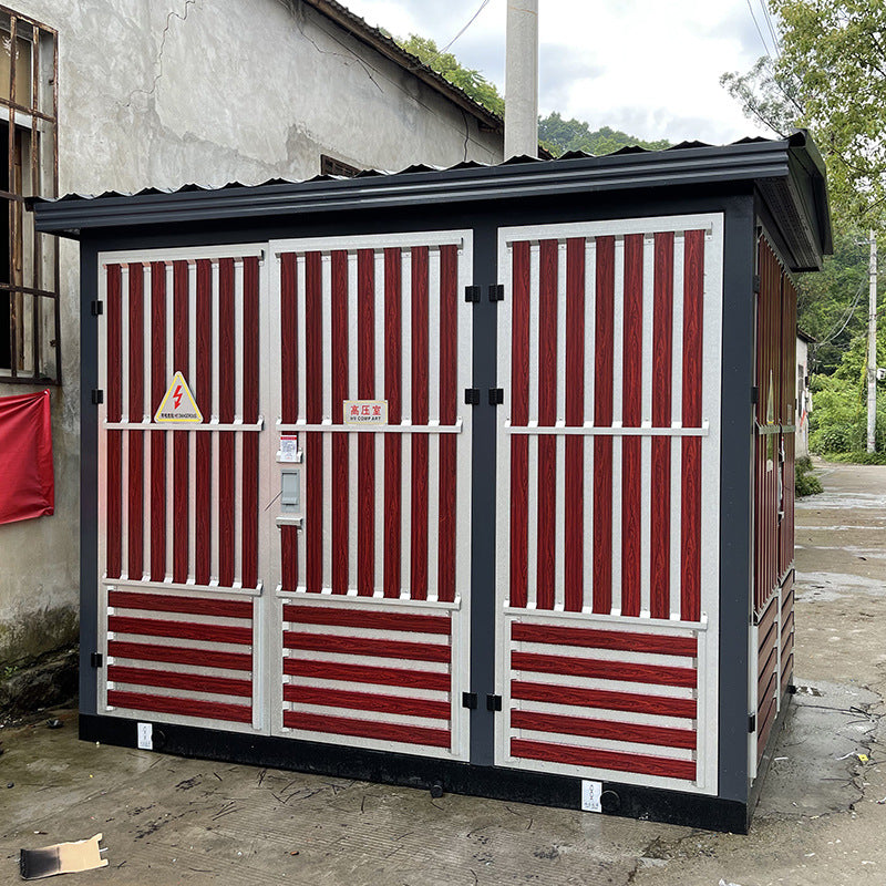 Outdoor box-type substation Jingguang-type box-type charging pile special box-type substation high-voltage substation European-style box-type substation