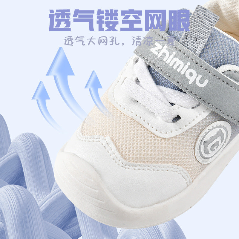Toddler shoes for boys, spring and autumn, 0-1-2 years old, soft sole infant shoes, children's shoes, infant and toddler shoes for girls