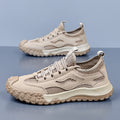 Men's safety shoes 2026: breathable, versatile mesh casual shoes for summer - anti-slip, wear-resistant, and hiking-ready