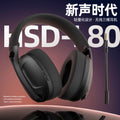 Smilang l80 over-ear tri-mode wireless bluetooth gaming headset - wired, lightweight 2.4g pc headset with usb