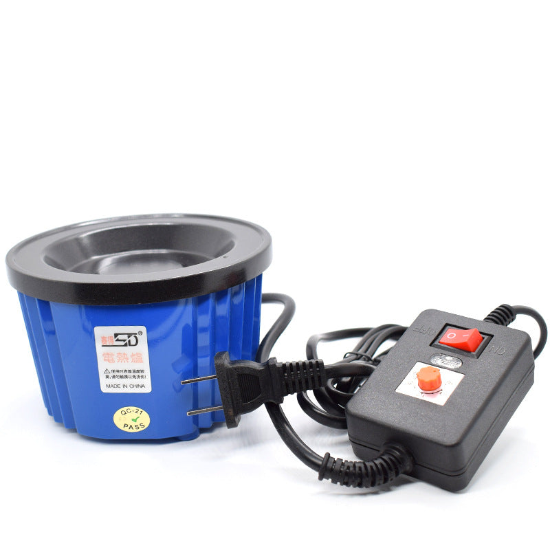 Colloidal Heating Side SD Adjustable Constant Temperature Hot Melt Adhesive Furnace Glue Stick Melt Adhesive Boiler Wedding Handmade Hairdressing Hair Extender