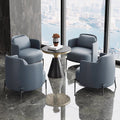 Business negotiation single sofa hotel lobby rest area sofa office light luxury reception sofa booth
