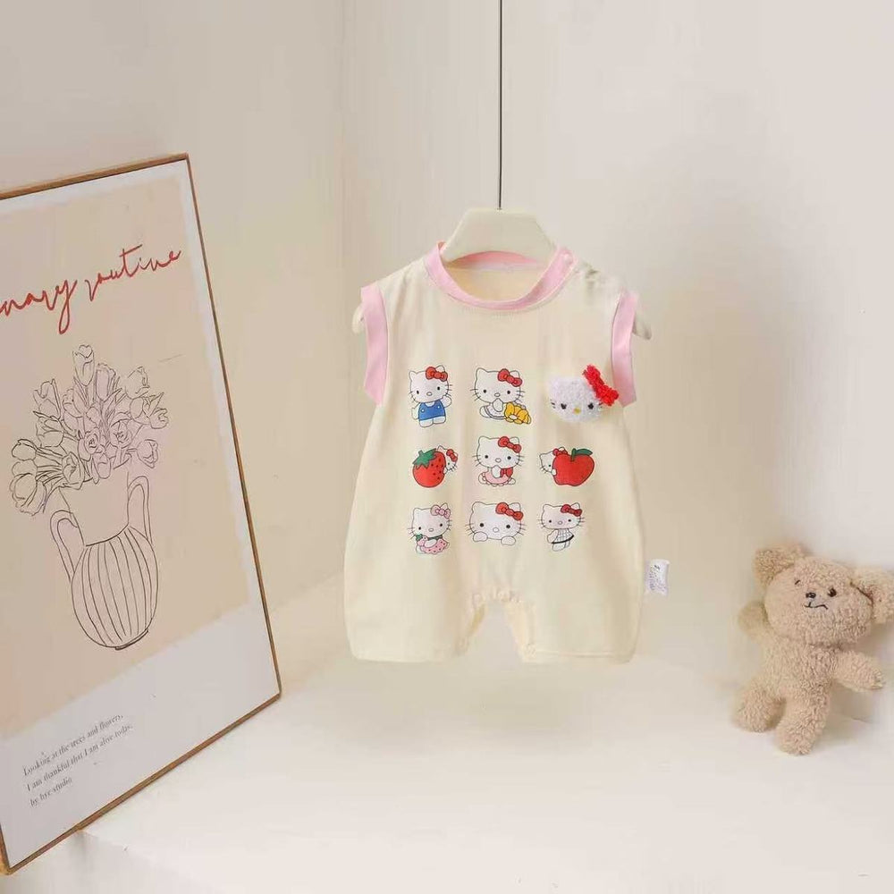Summernew arrival baby clothes summer jumpsuit sleeveless khaki romper baby boy summer jumpsuit romper