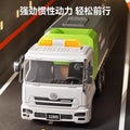 Kids oversized garbage truck sweeping sanitation alloy engineering urban garbage sorting bucket artificial car model toy