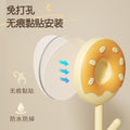 Hook without drilling, strong load-bearing kitchen and bathroom wall, traceless adhesive hook, entry door rear hanging sundries hook