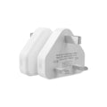 5v/1a uk plug charger, usb charger, ce certified multi-port fast charging adapter, compatible with apple iphones