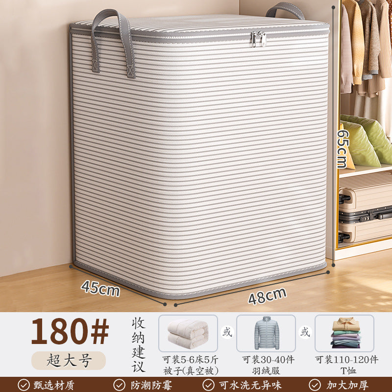 Quilt storage bag, large-capacity moving packing bag, clothing, quilt, student living on campus, luggage sorting, moisture-proof