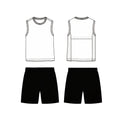 【ice silk quick-dry】kids' summer new arrival thin & breathable cool & comfortable sports set for mid-to-large children yn