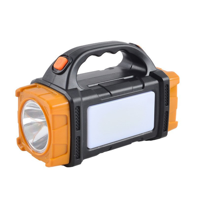 COB Multifunctional Outdoor Solar Emergency Portable Searchlight USB Charging Camping Outdoor Lighting Flashlight