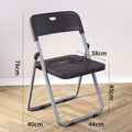 Upgraded basic model-black chair [sprayed gray legs]