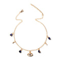 Customized necklace crystal jewelry summer alloy pendant niche high-end light luxury accessories clavicle necklace for women