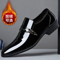 【boutique quality】men's fashionable and versatile business classic leather dress shoes - trendy, versatile, comfortable, and breathable