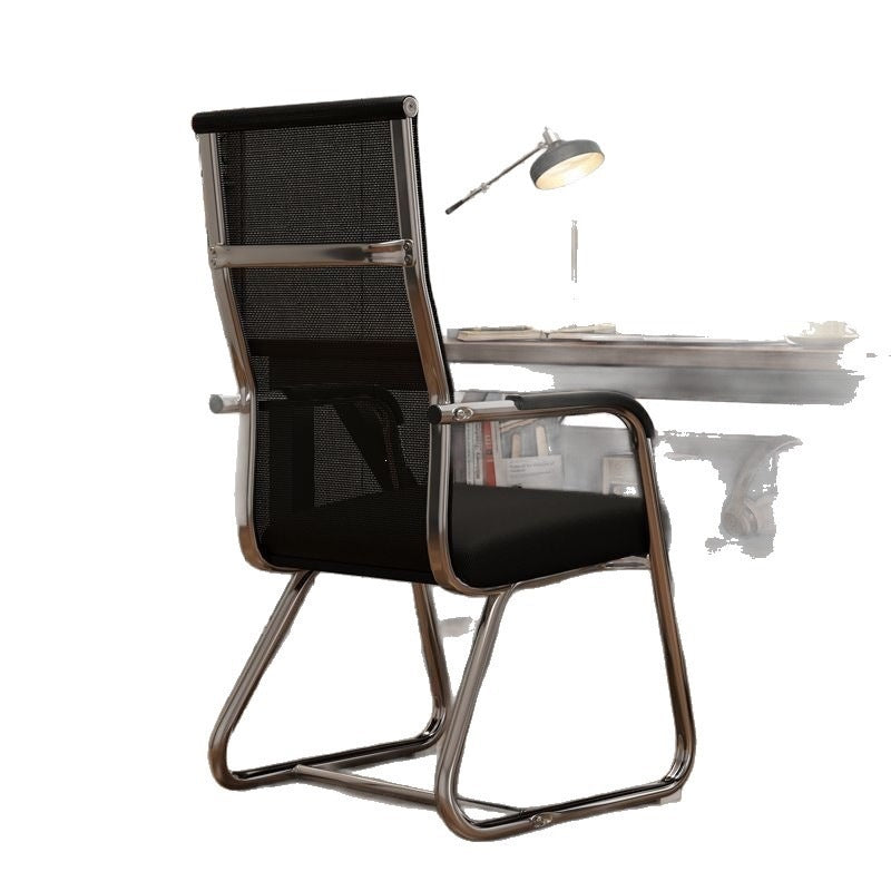 Computer chair, home office chair, comfortable for long periods of sitting, arched staff meeting chair, mahjong chair, dormitory student back chair, no