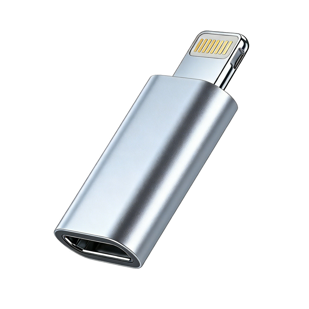 Suitable for apple mobile phone charging adapter type-c female to lightning interface converter pd fast charging tpc