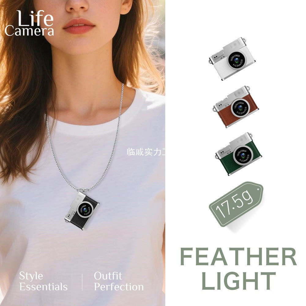 Cross-border new thumb sports campus student small camera retro high definition thumb portable small camera