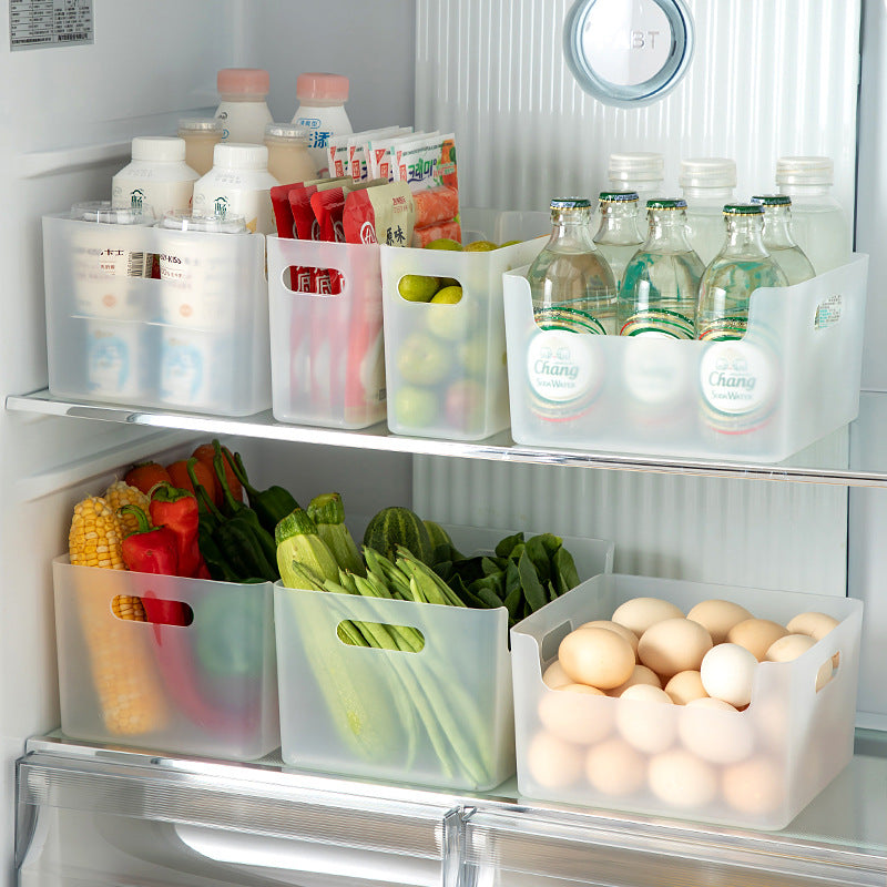 Beverage egg dumpling refrigerator storage box food grade vegetable fresh-keeping box kitchen storage box processing customization