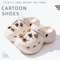 Women's clogs - 2025 summer new fashion, anti-slip, breathable, soft sole, odor-resistant, thick sole, height increasing sandals for outdoor wear