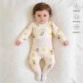 Kidsfall and winter shu velvet cloud-like cotton 300g autumn clothes high waist belly protection boneless type a heattechintimatesspring & fall style suit