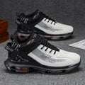 Men's 2025 new winter air cushion running shoes - waterproof, anti-slip, shock-absorbing, breathable men's casual dad shoes