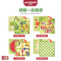 10-in-1 multifunctional game set: portable ludo, gomoku, chinese chess, checkers - perfect gift for elementary school students and kids