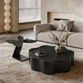 Butterfly coffee table can be rotated new chinoiserie normcore coffee table living room for home medieval style environmental-friendly petal cloud tea table