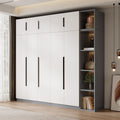 Wardrobe for home bedroom double door storage wardrobe casual modern rental small apartment thickened storage wardrobe