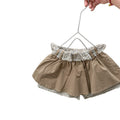 girl skirt girl fashionable skirt k-style western style layered skirt plaid cake pleated short skirt