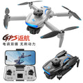 S181 brushless foldable drone - smart gps positioning, remote control aircraft, aerial photography, hd obstacle avoidance, quadcopter