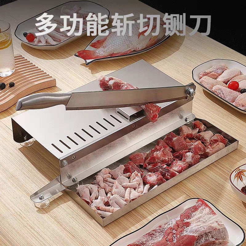 Guisarmefor homepig trotters bone cutter mutton cutter medicinal materials rice cake slicer dicing machine hay gate cutter rolling knife