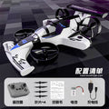 new foam flying remote control car - land & air dual mode, gravity sensing stunts, dazzling lights toy