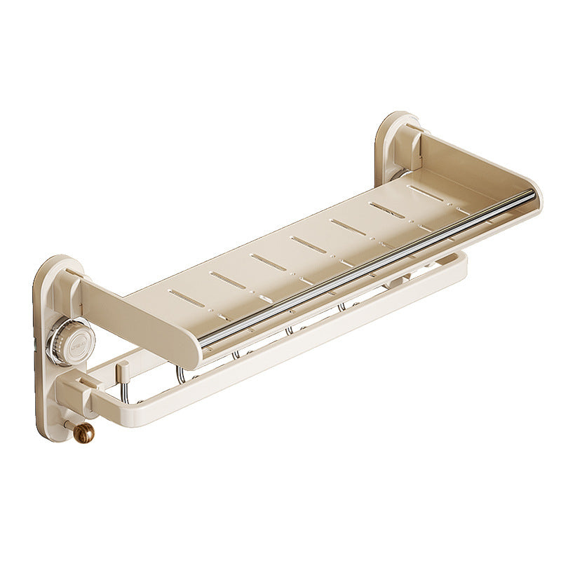 Suction cup, towel rack, toilet free punching, bathroom towel rack, bathroom rack, toilet cream wind pendant set.