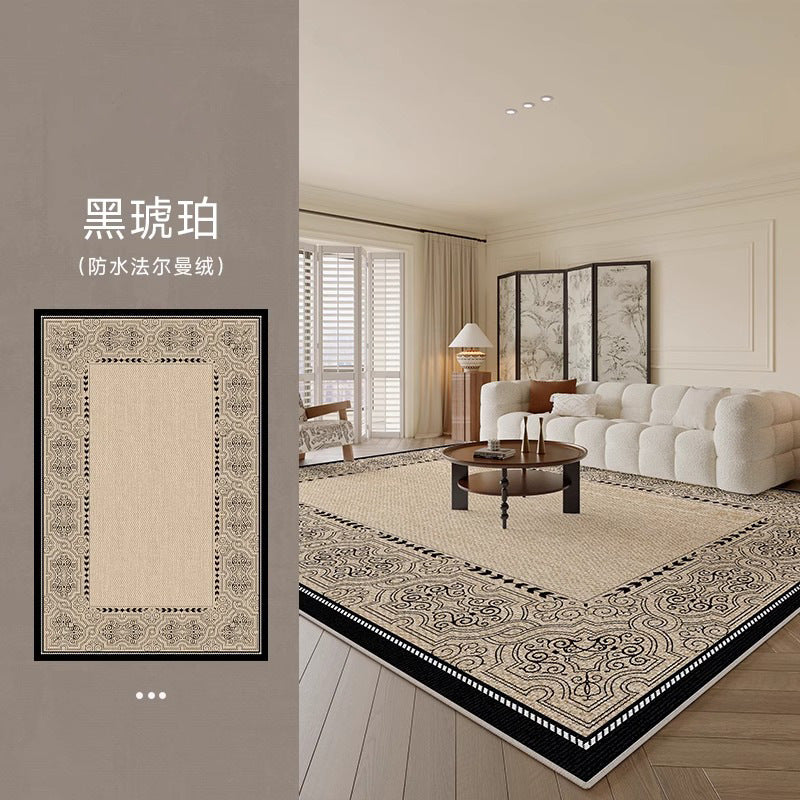 Carpet living room bedroom accessible luxurynew arrival bedside no-wash and wipeable room classy sense no-maintenance sofa waterproof floor mat