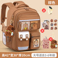 Capybara backpack - perfect for elementary school students (grades 1-6), boys and girls. spine-protecting, lightweight, and extra-sized