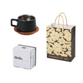 Electroplated silver interior-gift box-bag