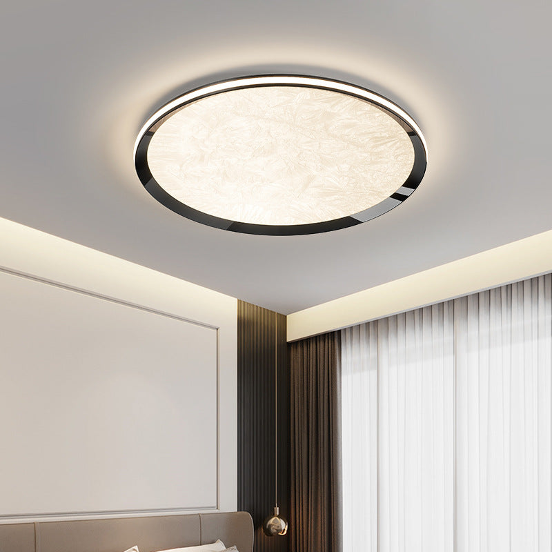 Ultra-thin bedroom ceiling light Modern Italian minimalist circular corridor aisle balcony light Creative warm master bedroom light