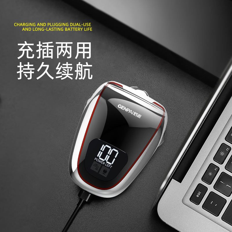 Six-head bald razor multi-function electric shaver bald head shaving machine suit wholesale full body wash