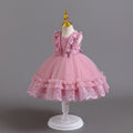 Exportnew arrival children's dress lace tutu princess dress female toddler first birthday dress baby dress