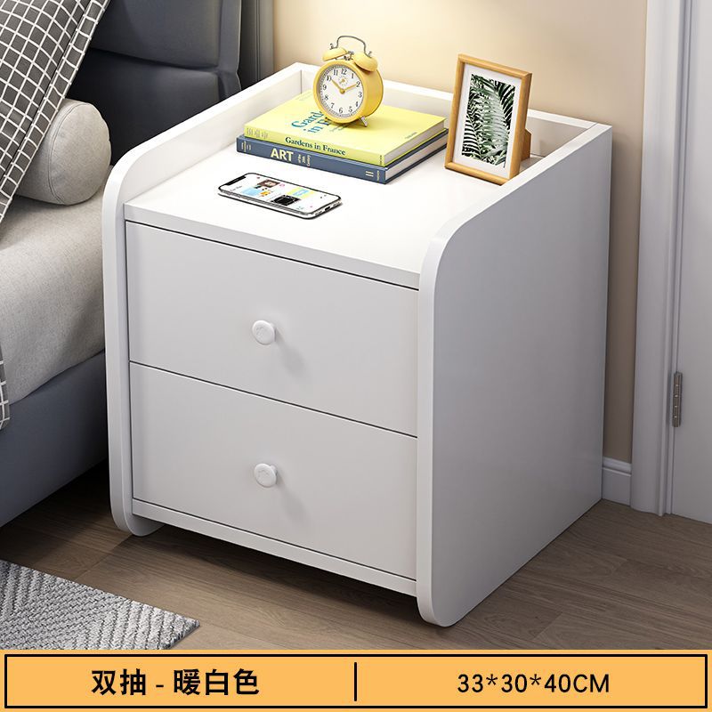 Bedside table small modern casualfor home bedroom bedside table large capacity multi-layer drawer storage cabinet storage cabinet