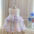 Girls' dress  summer collection - sleeveless princess dress for kids, baby's dreamy fairy butterfly rainbow dress