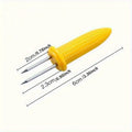 hot-selling barbecue tools stainless steel barbecue skewers heat-insulated corn forks bbq barbecue forks iron skewers for barbecue